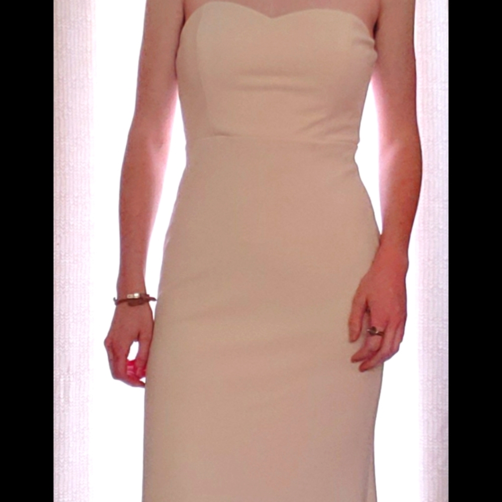 Formal strapless dress